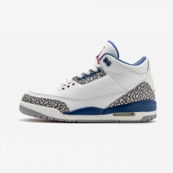 Air Jordan 3 Retro 136064 141 Blu Factory Outlet