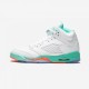 Air Jordan 5 Gs Light Aqua 440892 100 Multicolore Jordan Shoes