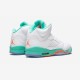 Air Jordan 5 Gs Light Aqua 440892 100 Multicolore Jordan Shoes