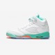 Air Jordan 5 Gs Light Aqua 440892 100 Multicolore Jordan Shoes