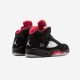 Air Jordan 5 Retro Supreme Supreme 824371 001 Nero On Sale