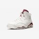 Air Jordan 6 Retro Maroon 384664 116 Rosso On Sale