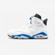 Air Jordan 6 Retro Sport Blue 384664 107 Factory Outlet