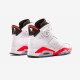 Air Jordan 6 Retro White Infrared 2014 384664 123 Infrarosso For Sale