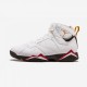 Air Jordan 7 Retro Cardinal 304775 104 Bianca Factory Outlet