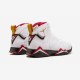 Air Jordan 7 Retro Cardinal 304775 104 Bianca Factory Outlet