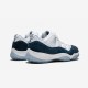 Air Jordan 11 Low Retro Blue Snakeskin Cd6846 102 Bianca On Sale