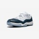 Air Jordan 11 Low Retro Blue Snakeskin Cd6846 102 Bianca On Sale