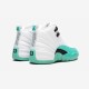 Air Jordan 12 Gs Light Aqua 510815 100 Teal Shop Online