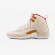 Air Jordan 12 Retro Cny Gg 881428 142 Beige For Sale