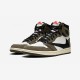 Air Jordan 1 High Og Ts Sp Travis Scott Cd4487 100 Marrone Jordan Shoes