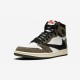 Air Jordan 1 High Og Ts Sp Travis Scott Cd4487 100 Marrone Jordan Shoes