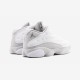 Air Jordan 13 Retro Low Pure Platinum 310810 100 Argento On Sale