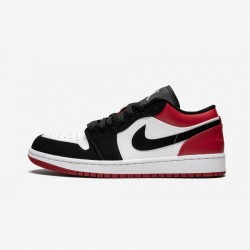 Air Jordan 1 Low Black Toe 553558 116 Nero Shop Online