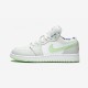 Air Jordan 1 Low Gs 554723 051 Verde For Sale
