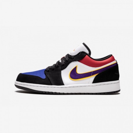 Air Jordan 1 Low Laker S Top 3 Cj9216 051 Multicolore On Sale