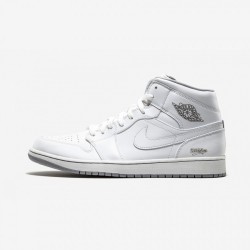 Air Jordan 1 Mid 166 Flatbush 554724 112a Grigio Outlet Shop