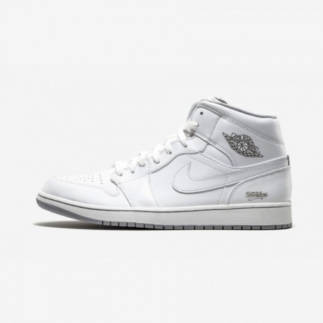 Air Jordan 1 Mid 166 Flatbush 554724 112a Grigio Outlet Shop