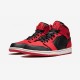 Air Jordan 1 Mid 554724 005 Nero In 2021