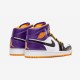 Air Jordan 1 Mid Phoenix Suns 554724 117 Nero Factory Outlet