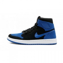 Air Jordan 1 Ret Hi Flyknit Bg 919702 006 Nero Jordan Shoes