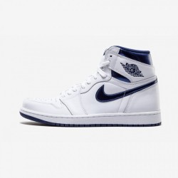 Air Jordan 1 Retro 555088 106 Blu Shop Online