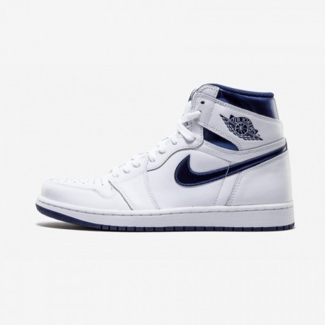 Air Jordan 1 Retro 555088 106 Blu Shop Online