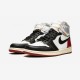 Air Jordan 1 Retro Hi Nrg Un Union Black Toe Bv1300 106 Nero In 2021